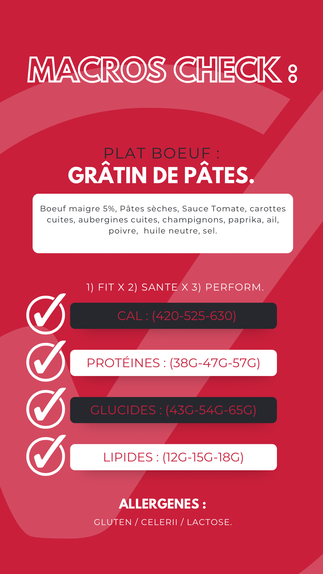 Classique Grâtin de Pâtes au Boeuf.