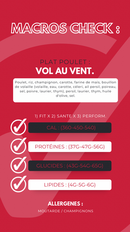 Le Plat à la Volaille - Vol au vent au Poulet. 🐓
