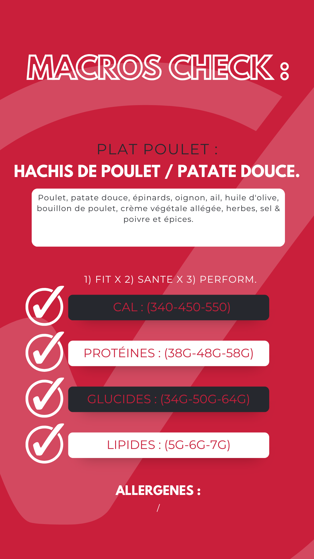 Le Plat à la Volaille - Hachis de Poulet, Épinards & Patate Douce. 🐓