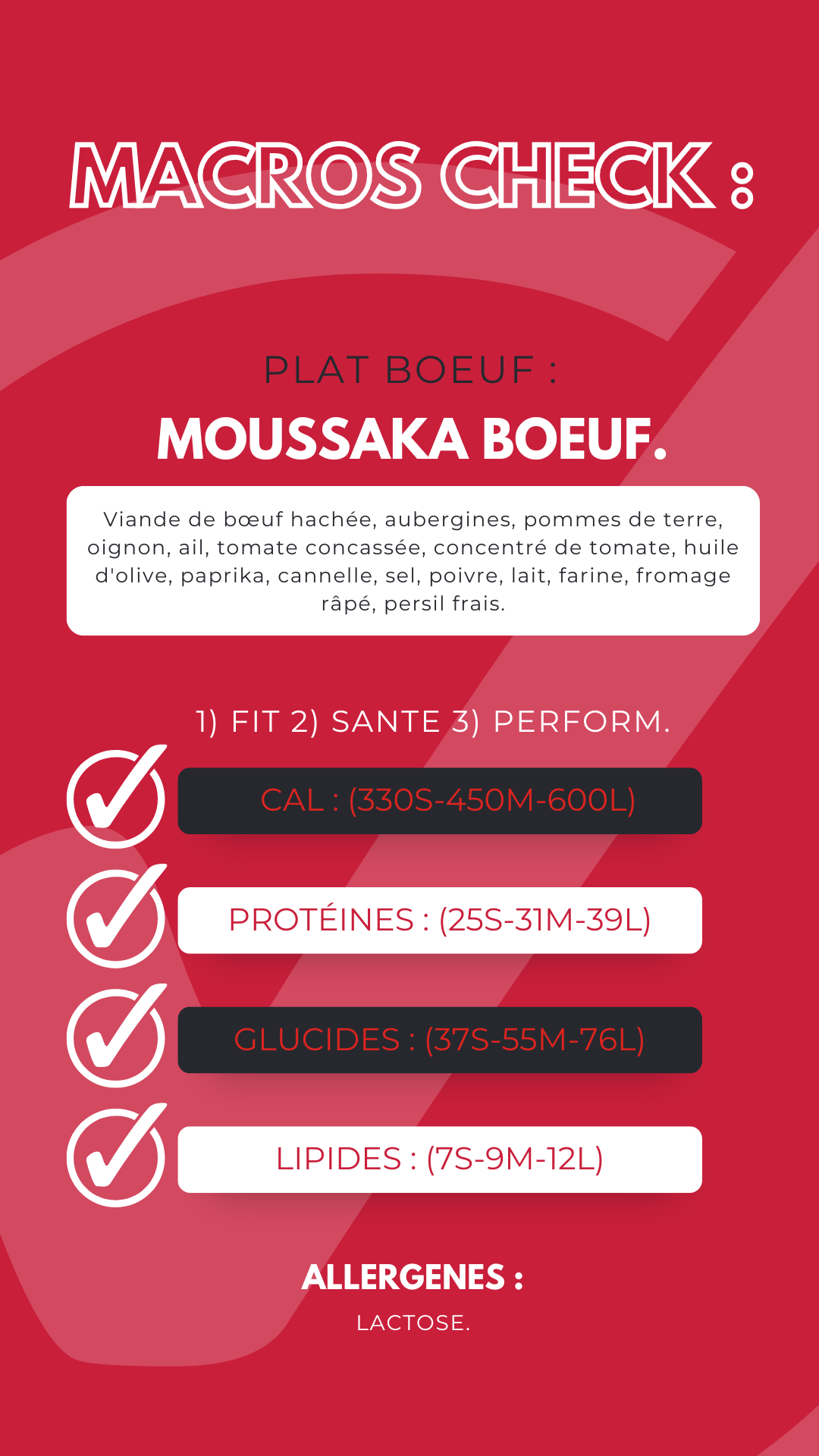 Le Plat au Bœuf - Moussaka de Boeuf. 🐂