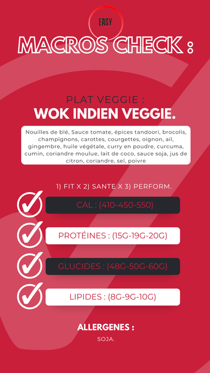 Le Plat Végétarien - Curry Indien Version Veggie. 🌱